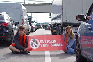 Letzte Generation Protest